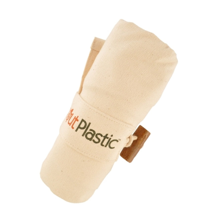 Organic Cotton Plastic Free Portable Shopping Bag